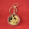 2027 Year Of The Sheep Lucky Charm Solid Commemorative Coin Keychain Pendant Wealth Attracting Medal