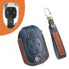 Top Grain Leather Key Cover for GAC Motor M8 Master/GS8 - Full Protection Anti-Scratch Case w/ Leather Strap