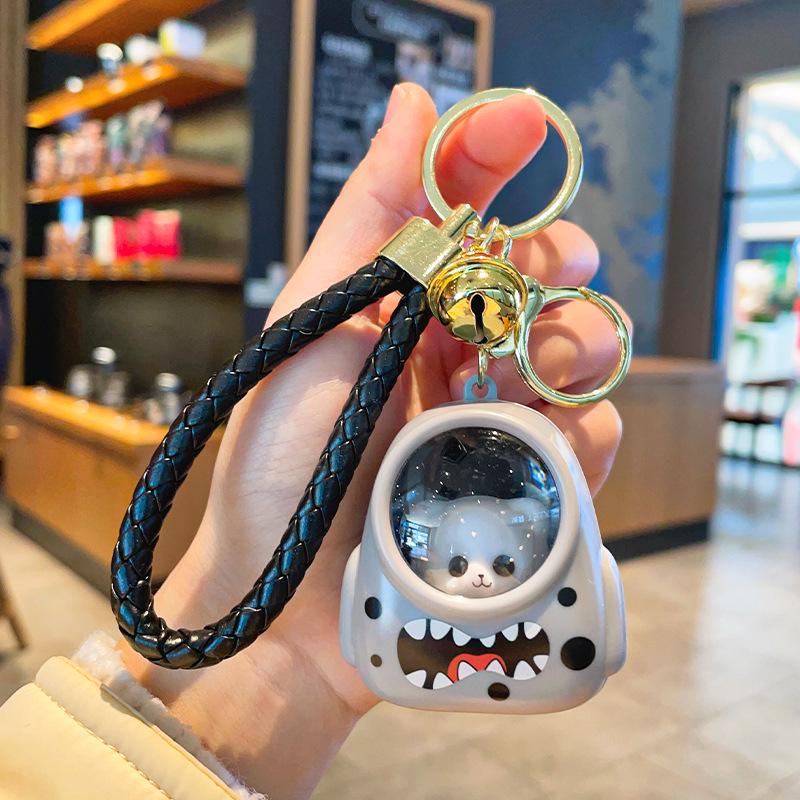 Stylish Astronaut Keychain & Glow-in-the-Dark Backpack Pendant Set