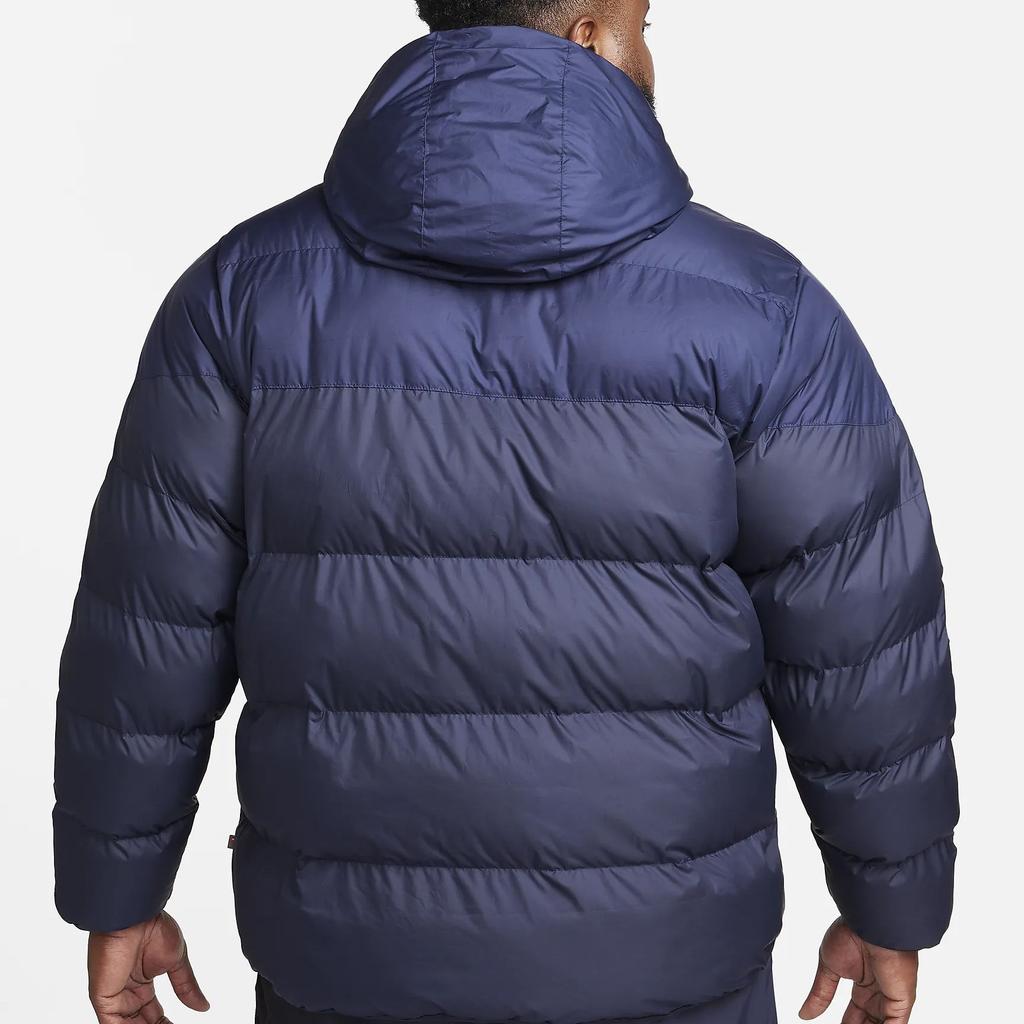 Nike Storm-Fit Windrunner Primaloft® Solid Logo Long Sleeve Hooded Jacket Men Jacket Navy-Blue FB8185-410