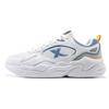 Xtep Simple Trendy Non-Slip Wear-Resistant Low-Top Casual Running Shoes Men sneakers White Blue 875319320030-1