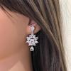 Xiaomi Huitan Sparkling Women Drop Earrings Fashion Party Daily Accessories Full Bright CZ Elegant Fancy Jewelry for Wedding Engagement