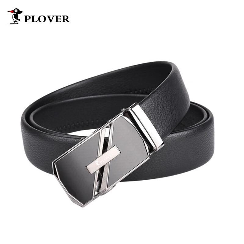 Мужской кожаный ремень PLOVER с автоматической пряжкой