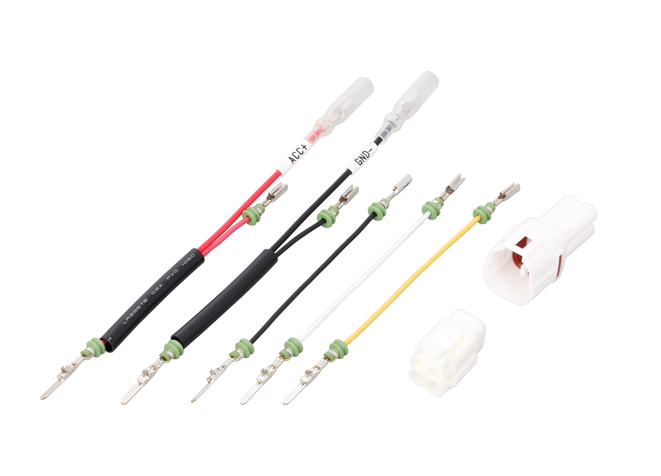 

Kitaco 756-9009140 Power Harness Handmade KIT MT (4P) General Purpose белый