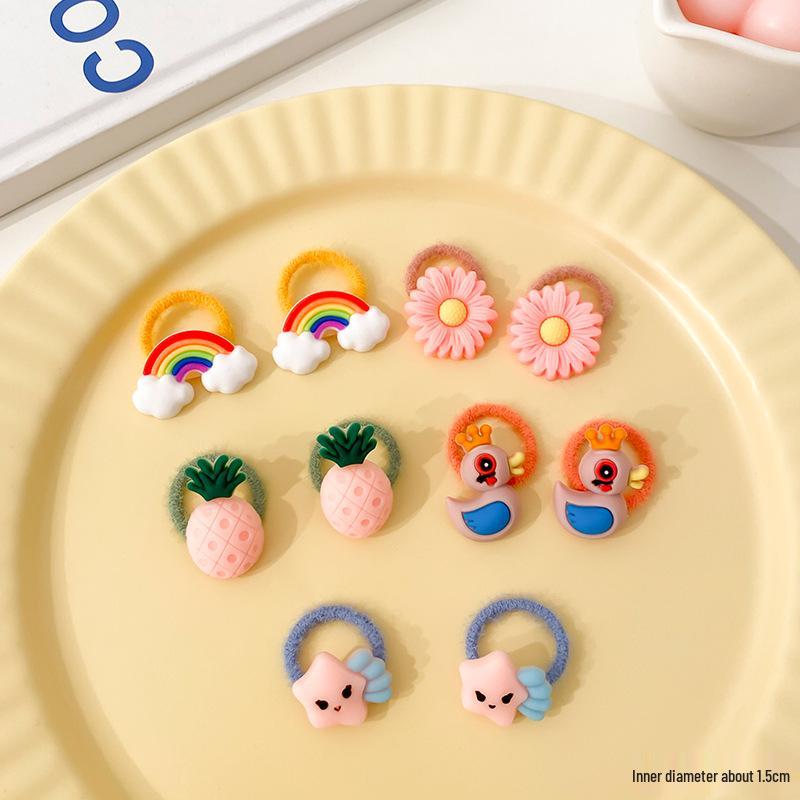 Elastici Sicuri per Capelli da Bambino per Treccine - Elastici Delicati per Capelli di Neonati e Bambini