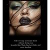MLSMILE Non-Stick Matte Lipstick Sparkling Diamond Lipstick Lipstick Halloween Dark Vampire Makeup
