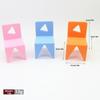 Plastic Miniature Furniture Mini Dining Table Chairs Model  Doll Accessories Toys
