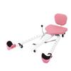 Split Machine Leg Stretcher Machine 180 degrees  Expansion 330 Lbs Stretching Machine with PU Seat Back Rest Timer for Flexibility
