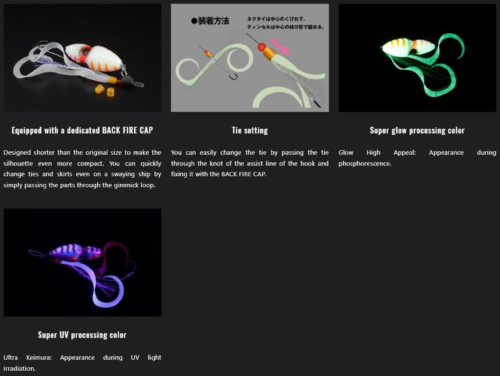 Jackall Bin Bin Switch TG Tungsten 100 Grams Amadai Chart (1371)