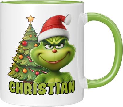 Christmas Grinch Green Hair Monster Ceramic Coffee Mug Tea Cup Christmas Xmas New Mug