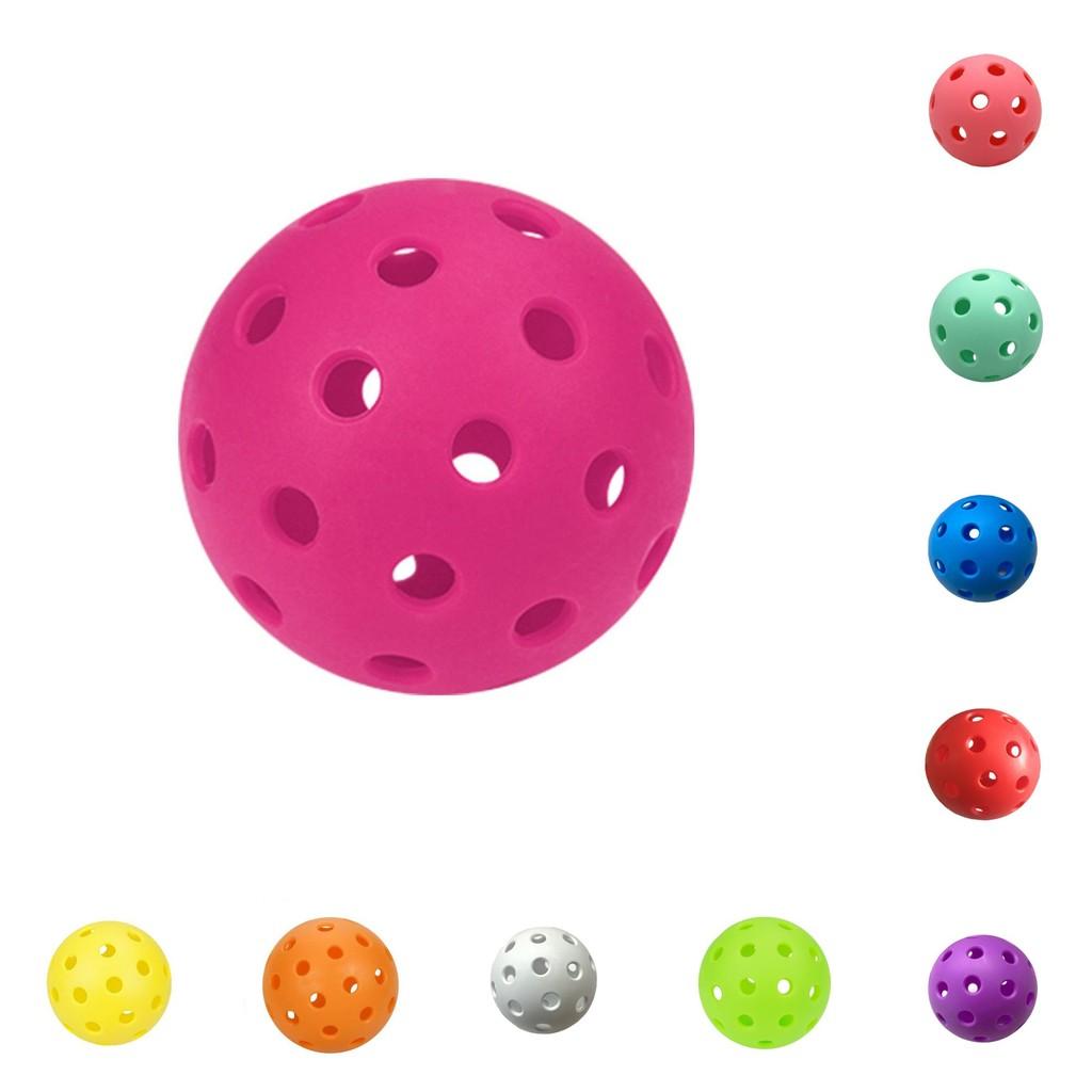 Pickleball Hole 40 74mm Injection Molded High Elasticity Outdoor Training Ball Toy