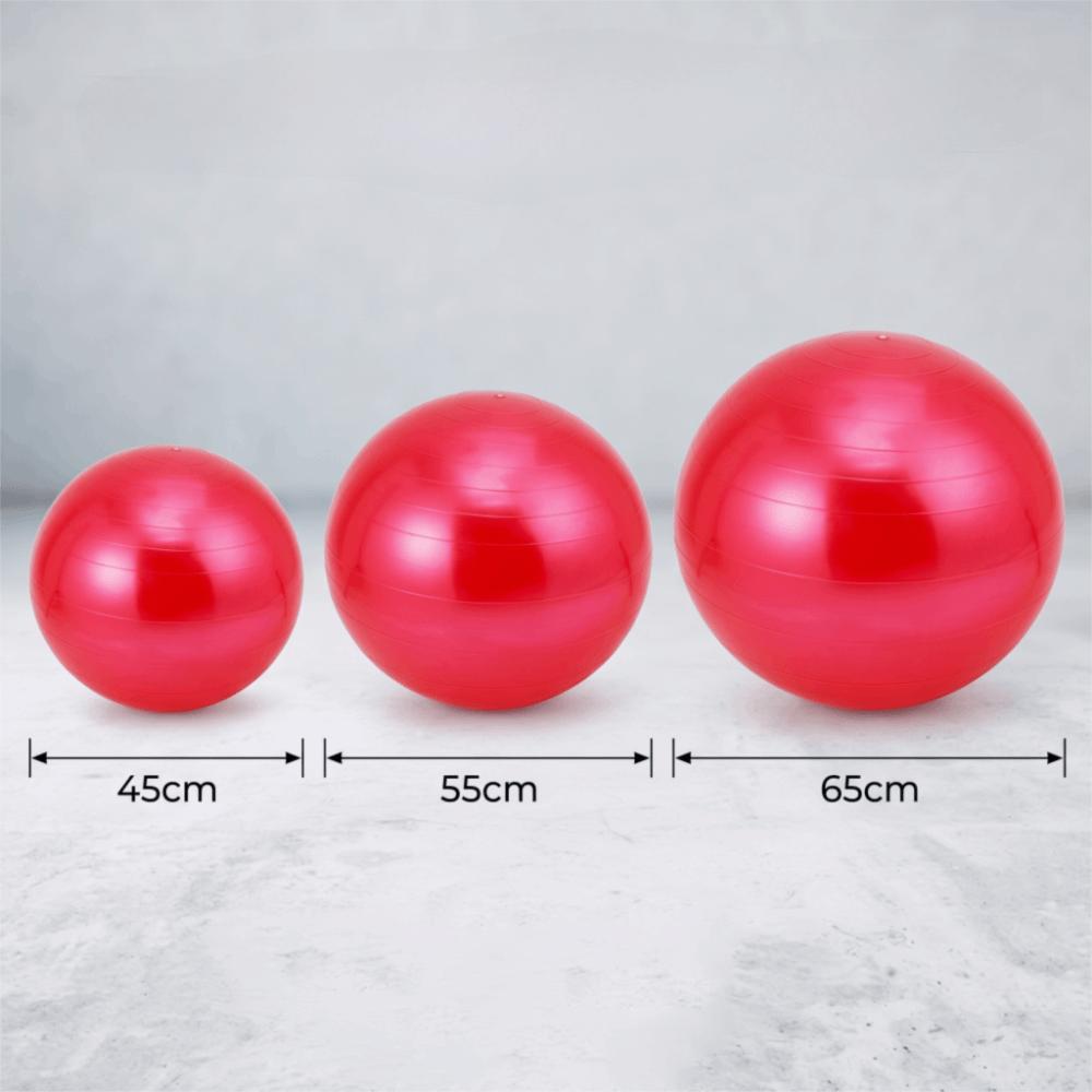 Anti-Burst Fitness Balls Thickened Exercise Ball Honeycomb Balls Balance Ball  Home Gym