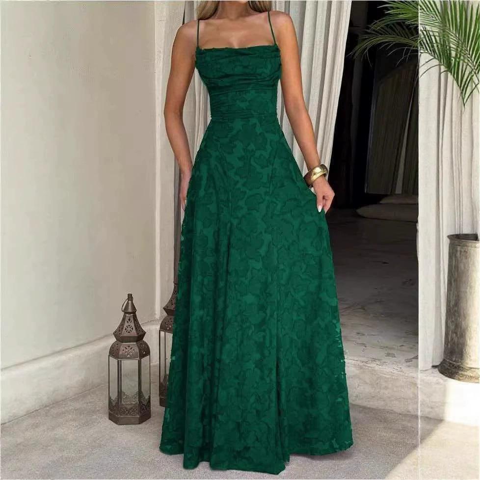 European and American style women's evening dress new fashion versatile Spice Girl style burgundy sexy suspender skirt