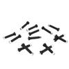 14pcs Greaseable Spring Bolt with Locknut 9 16in OD 3in Length Carbon Steel Zinc Plated for Trailer