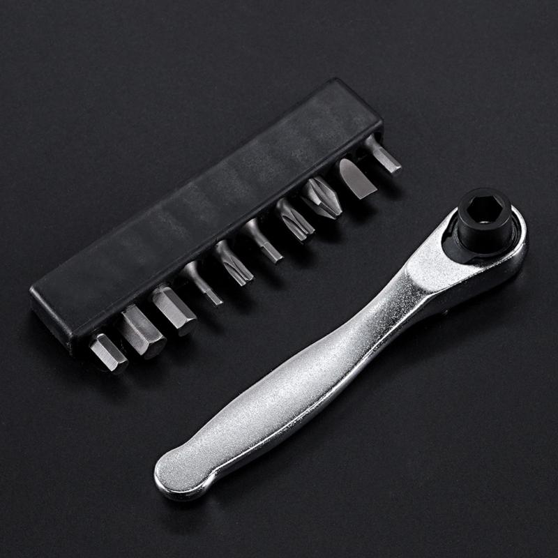 Multifunctional Bicycles Repair Tool Set Folded Easy Maintenances Wrenches Tool for Convenient Use