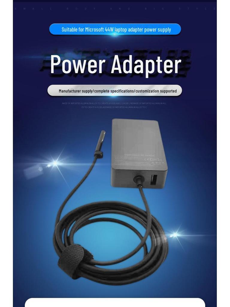 Compatible 44W Charger for Microsoft Surface Pro 3/4/5 with Magnetic Port