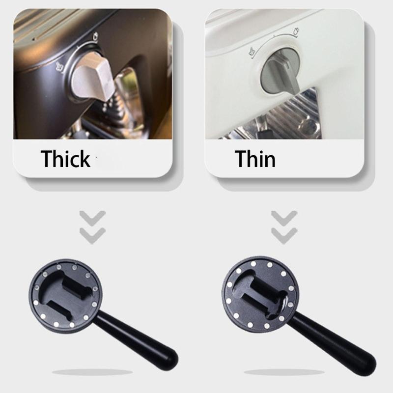 Quick Install Aluminum Steam Lever Magnetic Attachment For Coffee Maker Replacement Part Espresso Machine Accessories