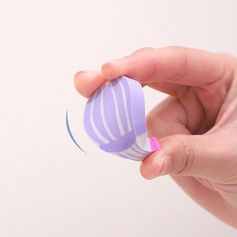 6 Pieces Cute Kawaii Hot Air Balloon Rubber Eraser For Kids Novelty Stationery Office School Supplies