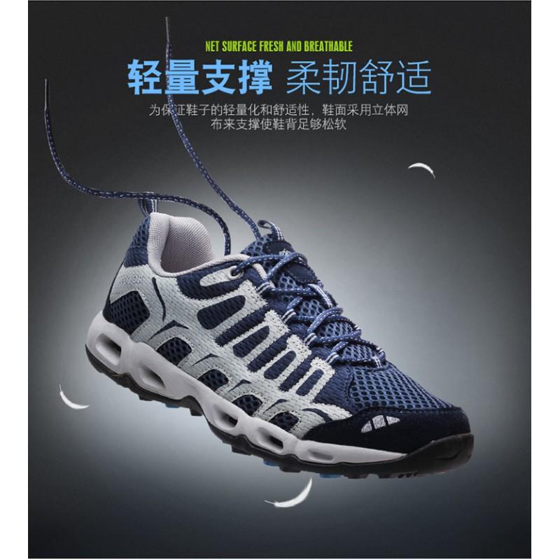 Unisex Schnelltrocknende Wanderschuhe Wasserschuhe Atmungsaktives Netz Outdoor Trail Sneaker Fluss Trekking Leichtes Laufen