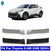 Stainless Steel Car Rear Trunk Door Sill Guards Scuff Plate Panel Protector Cover Trim Accessories For Toyota C-HR CHR 2024 2025