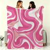Classic Motif M-Marble Throw Soft Warm Throw Blanket for Bedroom Living Room Bed Travel Camping Picnic Gift
