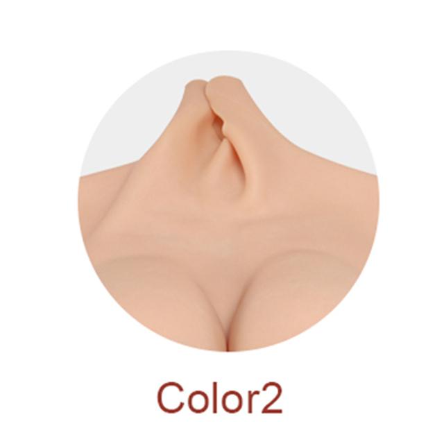 Realistic Cosplay Silicone Pant with Fake Vagina Hip Enhancement and Crotch Thickening Pants for Crossdresser Sissy Drag Queen