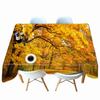 Mangrove Forest Tree Landscape Pattern Tablecloth Thicken Cotton Rectangular Round Table Cloth For Wedding Picnic Party