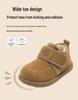 2025 Winter Kids' Plus Velvet Warm Cotton Shoes - Soft Sole Casual Shoes for Toddlers and Children.