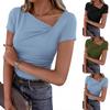 Blouse pour femme T-shirt haut à la mode et décontracté