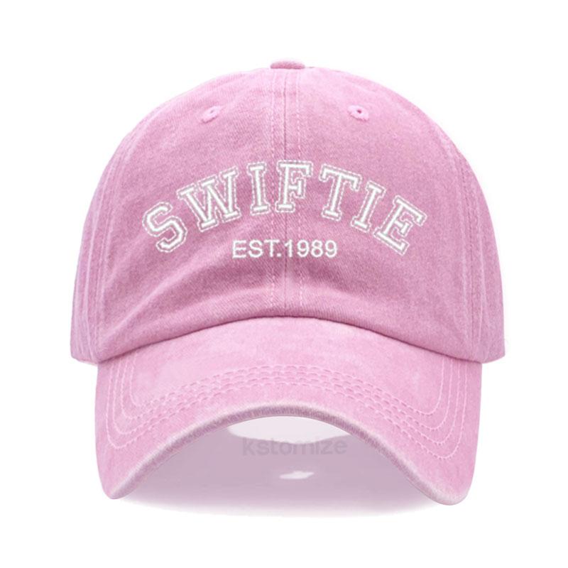 Swiftie 1989 Embroidery Baseball Cap For Men Women Unisex Washed Cotton Dad Hat Sun Hat Gift Fans Outdoor Sports Dropshipping