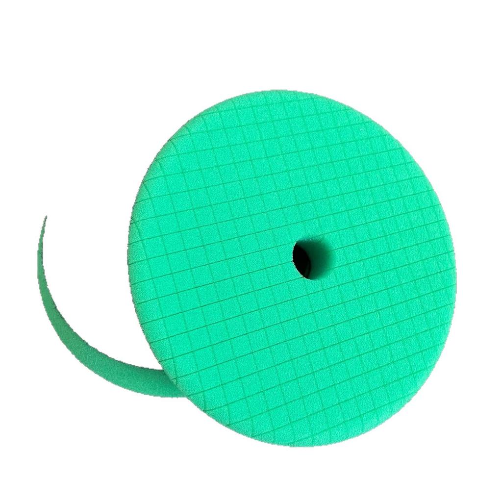 Checkered Self-Adhesive 5/6/7 Inch Sponge Polishing Pad for Car Detailing and Waxing