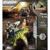 PLAYMOBIL - 70626 - Dino Rise - Saichania et Robot soldat - Mixte - 73 pièces