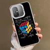 Rubik Cube Formula Spoofs Math Soft Phone Case for Xiaomi Redmi 15C 15 14C 13C 12C Poco X5 X6 X7 Pro X3 F8 F7 Ultra M8 13 12 Cov