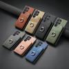 Wallet Double Button Magnet Leather RFID Card Case for Samsung Galaxy S26 Ultra S25 S24 S23 S22 S21 Plus S 26 Edge 25 FE 24 Etui