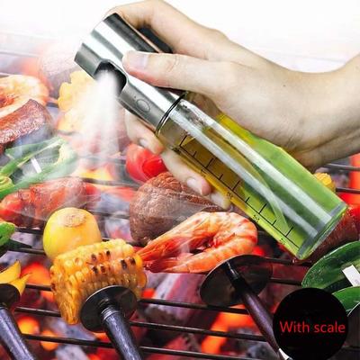 Kuchnia Piekarnictwo stal nierdzewna Rozpylacz Oliwy z Oliwek Spray Pusta Butelka Dozownik Octu Gotowanie Sałatka BBQ