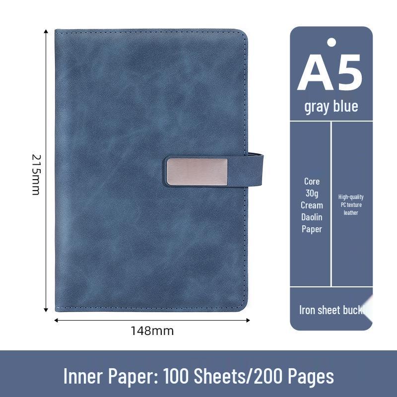 Custom A5 Notebook with Logo - Corporate Meeting Diary & Gift Box Set