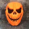 Creativity Halloween Pumpkin Mask Realistic Full Face Mask  Costume Party Supplies