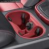 Car Silicone Center Console Organizer Box Cup Holder Wireless Charging Pad Cup Insert Accessories For Porsche Cayenne 2026 2026