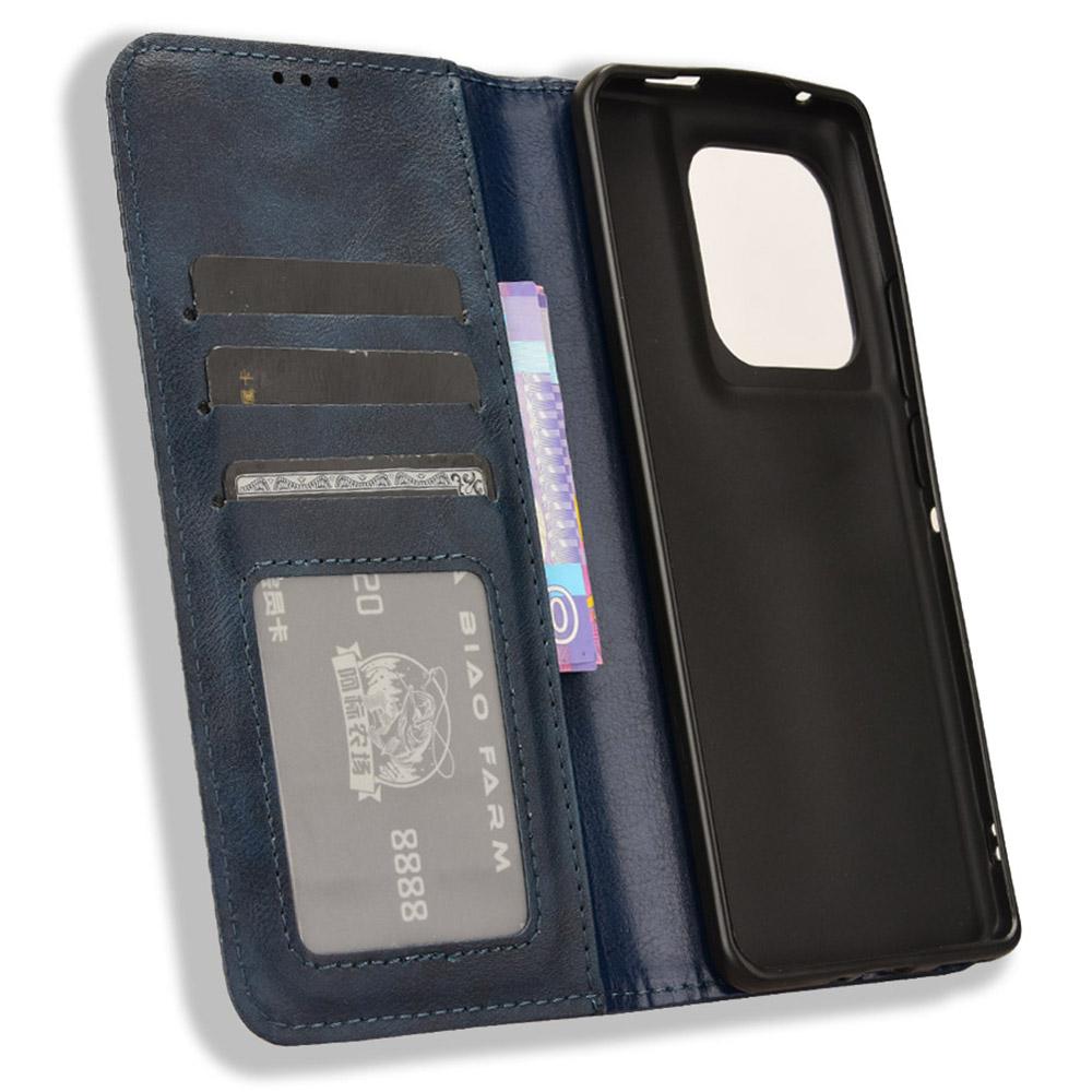 For Motorola Edge 50 Ultra 5G/Moto X50 Ultra 5G Case Retro Leather Phone Wallet Cover