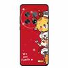 Christmas Phone Cases For Oneplus 12 12R 13 Case Black TPU Silicone For OnePlus 13 5G  TPU Protective Soft Cover 1+12 1+12R 1+13