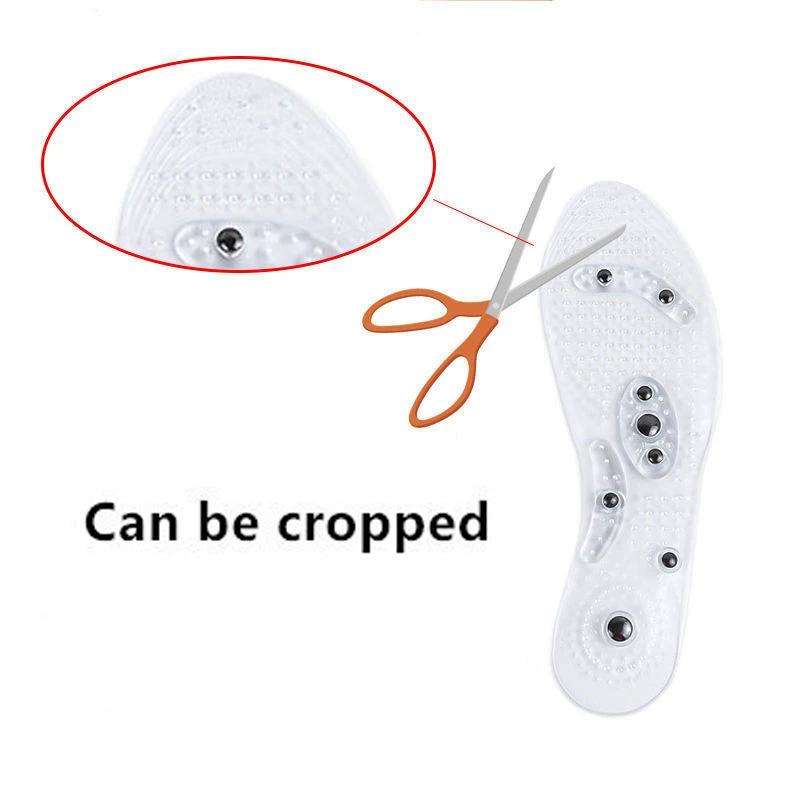 1Pair Breathable Sport Insoles Silicone Orthopedic Massage Insoles Slimming  Running Shoes Cushion Feet Care for Men Women
