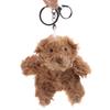 Niedlicher Mini Bär Schlüsselanhänger Weicher Schlüsselanhänger Anhänger Zarte Taschenanhänger Cartoon Bärenpuppen Geschenk für Frauen Kinder und Erwachsene