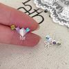 Luxe Geometric Bow Earrings - Trendy & Fairy-Inspired Statement Accessory