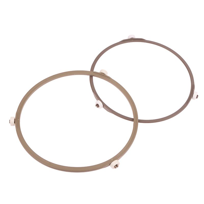 1 Pz Anello Rotante Circolare Supporto a Rulli Staffa Microonde Piatto Girevole Staffa Base Piatto Girevole in Vetro Supporto Vassoio