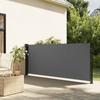 Vidaxl Toldo Lateral Dobrável, Antracite, 120X500 Cm