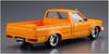 Aoshima Bunka Kyozai The Tuned Car Series 22 Nissan 720 Datsun Truck Custom 1982 Plastic Model Kit 1/24 No.