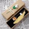 Koi Palace Metal Bookmark - Chinese Style Graduation, Birthday & Valentine's Gift for Girls & Boys