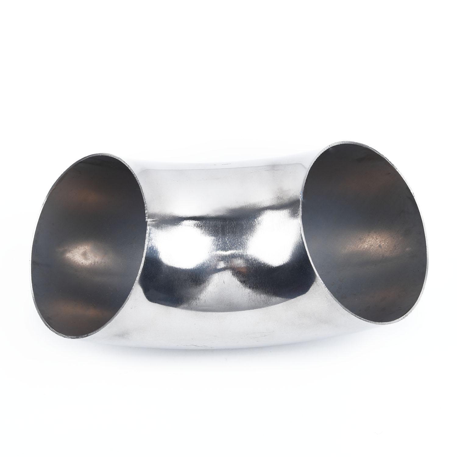 

3 /76mm OD Stainless Steel Car Exhaust Weld 90° Bend Elbow Pipe Fitting