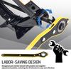 2 Ton Portable Car Jack Set with Lug Wrench, Handle & Socket – Emergency Tire Changing Kit for Cars, SUVs