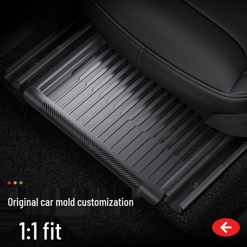 Drawer-Style Under-Seat Storage Box for Tesla Model Y Front Seat